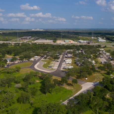 Overview of Treeside RV Park